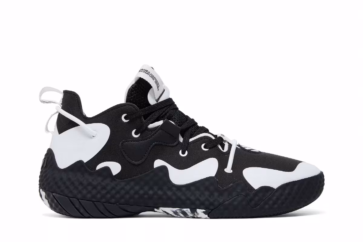 adidas Harden Vol. 6 Black White, view 2