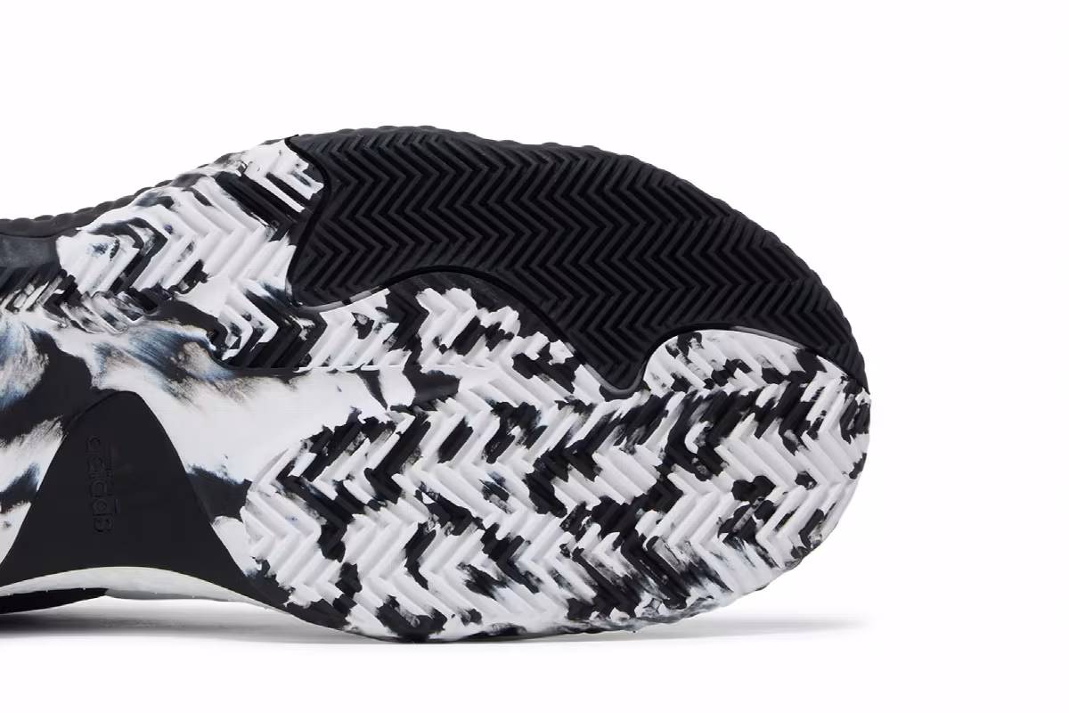 adidas Harden Vol. 6 Black White, view 6