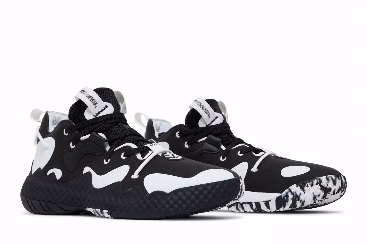 adidas Harden Vol. 6 Black White, view 9