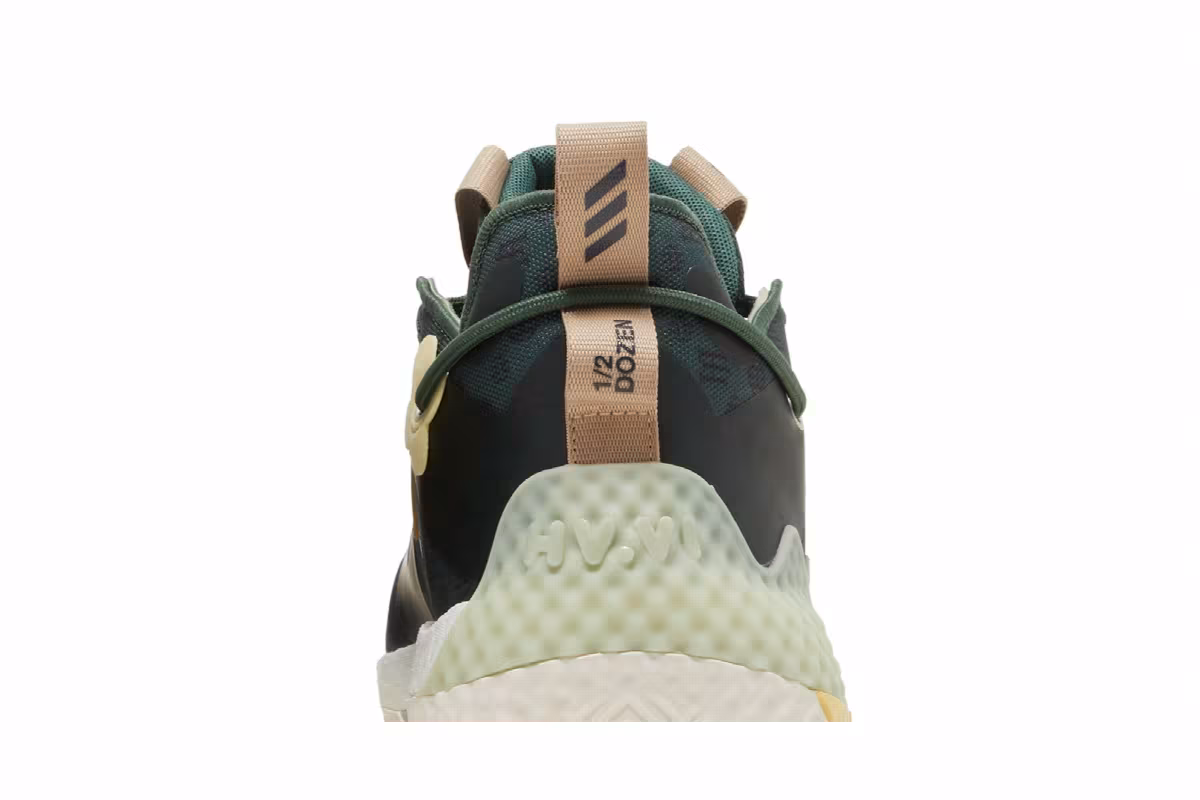 adidas Harden Vol. 6 Green Oxide Monogram, view 8