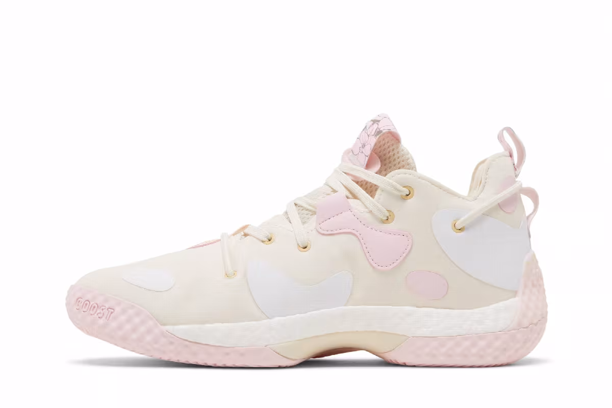 adidas Harden Vol. 6 Cream Light Pink, view 4