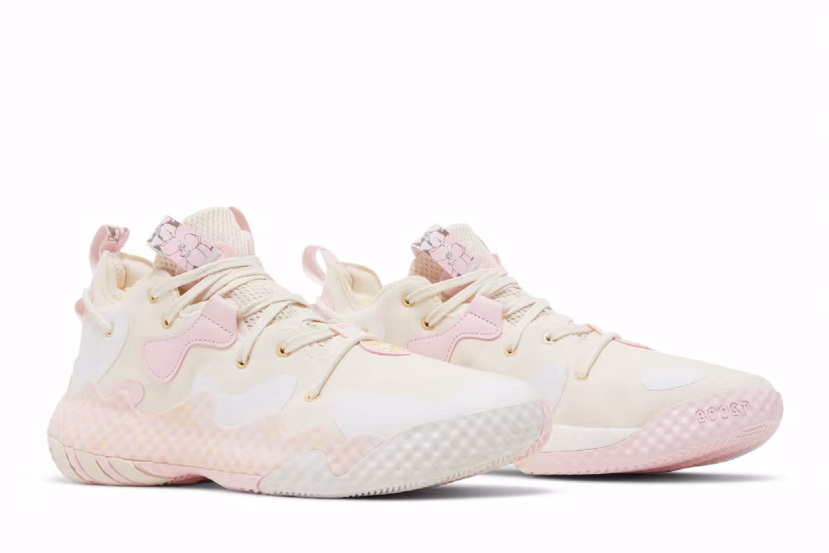 adidas Harden Vol. 6 Cream Light Pink, view 9
