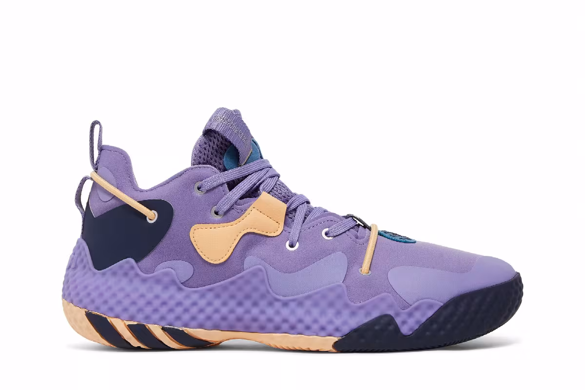adidas Harden Vol. 6 Magic Lilac Pulse Amber, view 2
