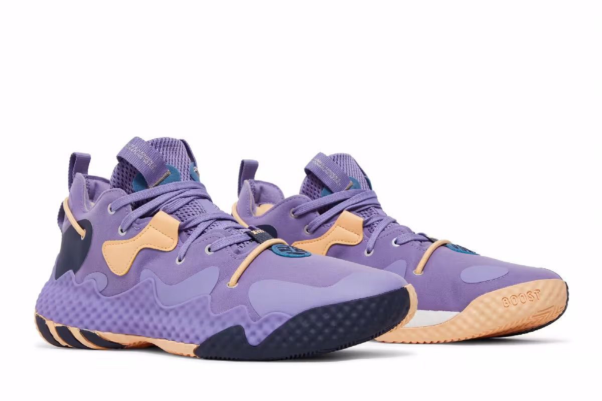 adidas Harden Vol. 6 Magic Lilac Pulse Amber, view 9