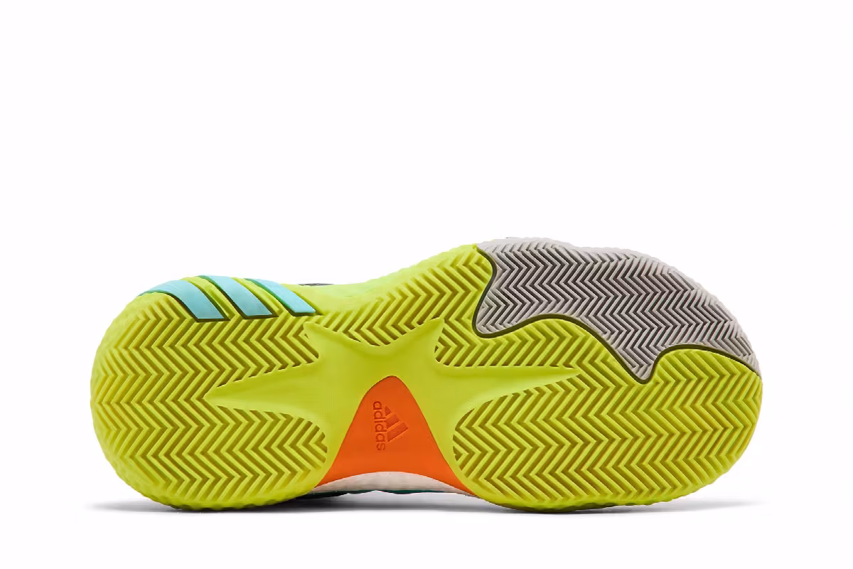 adidas Harden Vol. 6 Pulse Aqua Solar Yellow, view 5