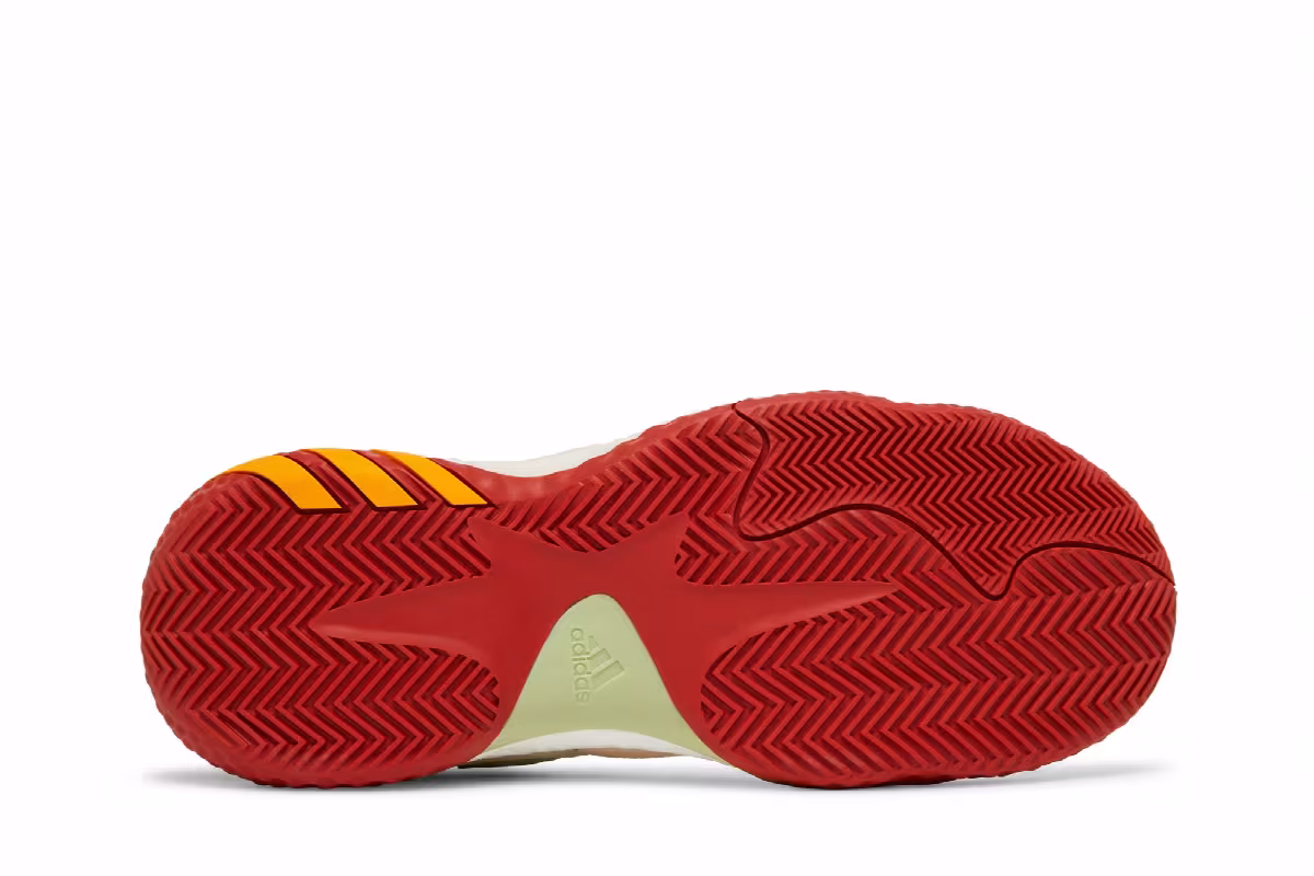 adidas Harden Vol. 6 Wonder White Magic Lime, view 5