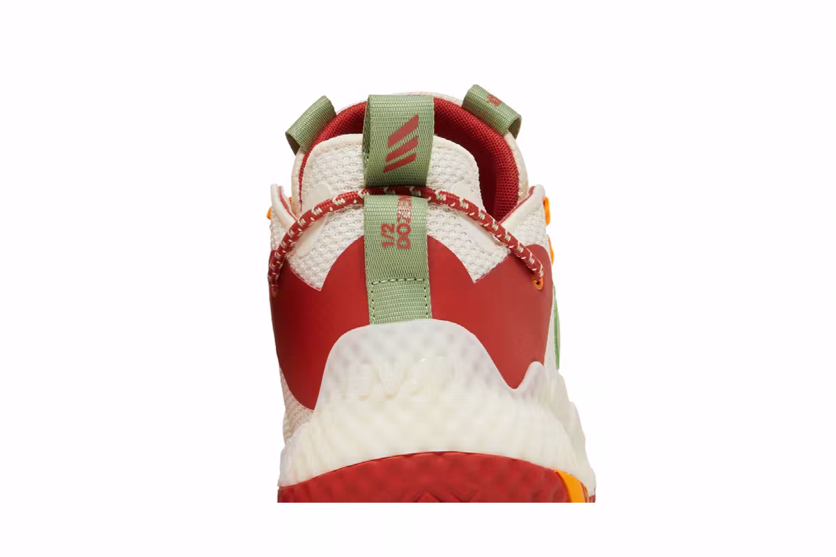 adidas Harden Vol. 6 Wonder White Magic Lime, view 8