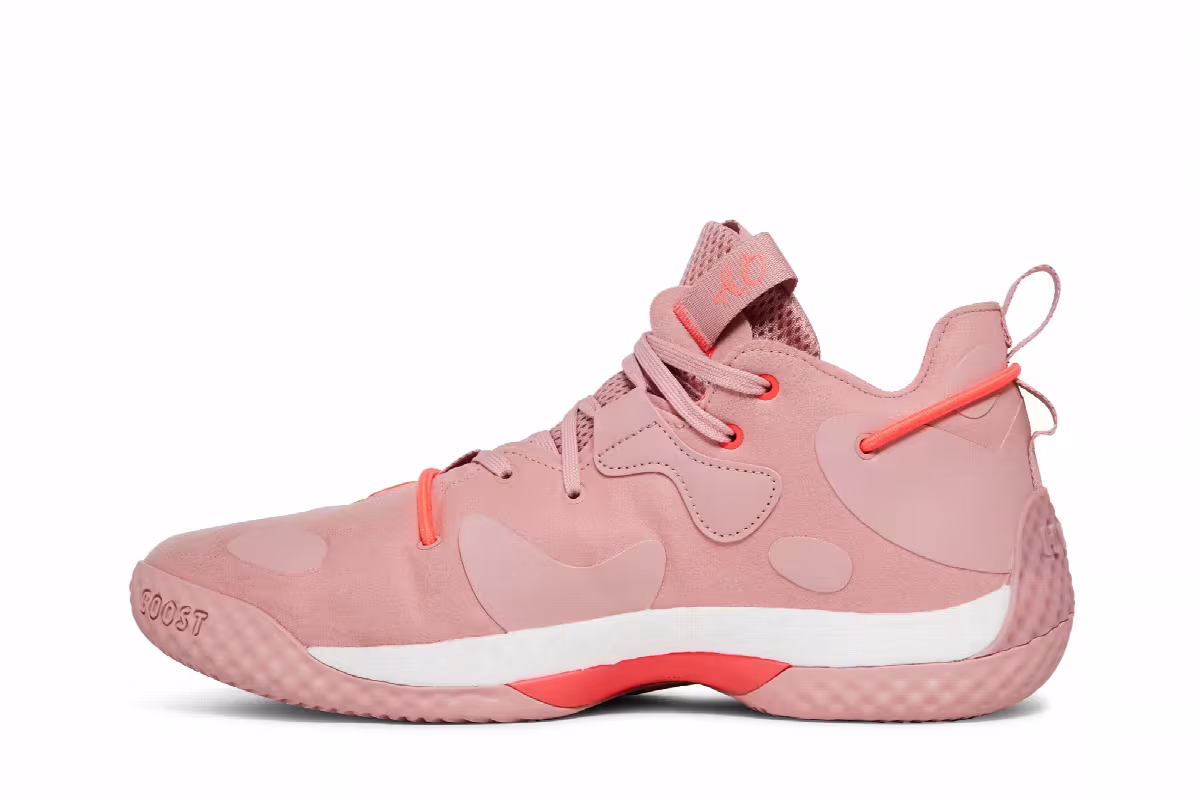 adidas Harden Vol. 6 Wonder Mauve Turbo, view 4