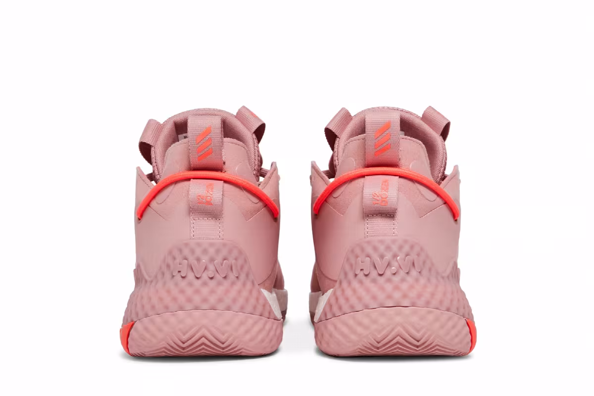 adidas Harden Vol. 6 Wonder Mauve Turbo, view 7