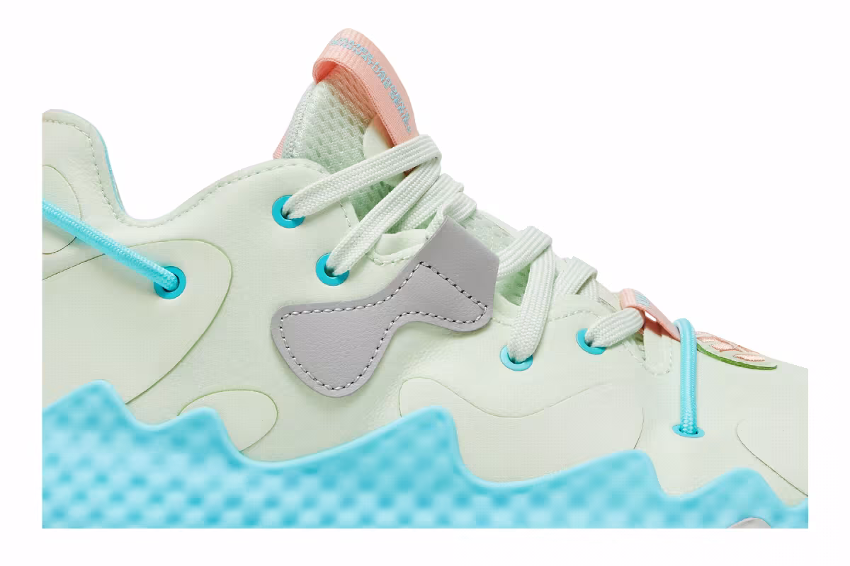 adidas Harden Vol. 6 Green Mist Pulse Aqua, view 3