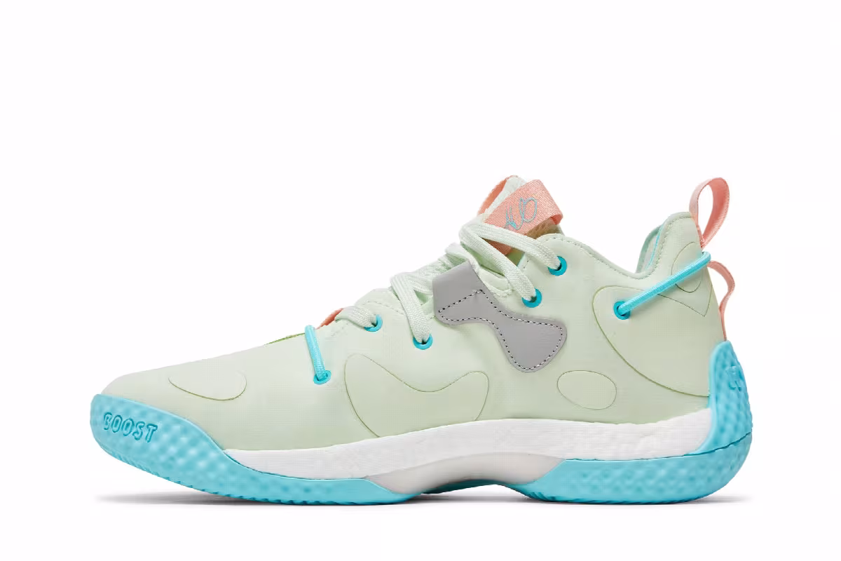 adidas Harden Vol. 6 Green Mist Pulse Aqua, view 4