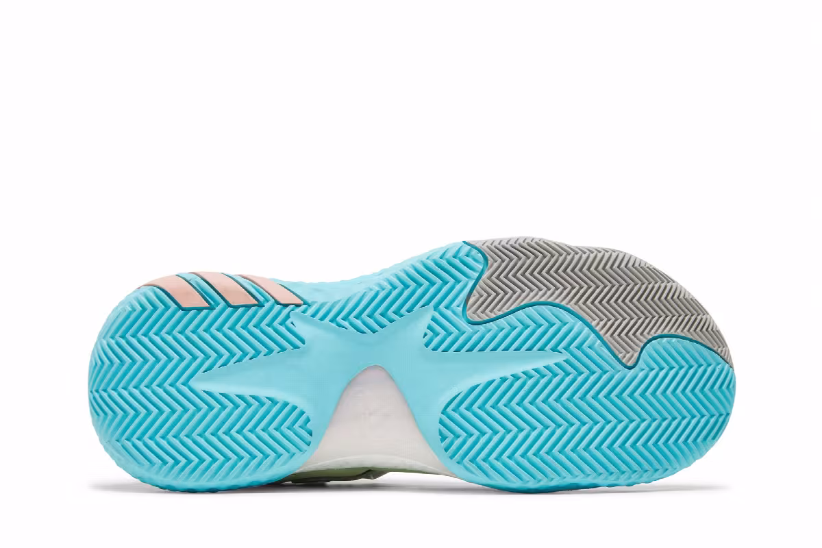 adidas Harden Vol. 6 Green Mist Pulse Aqua, view 5