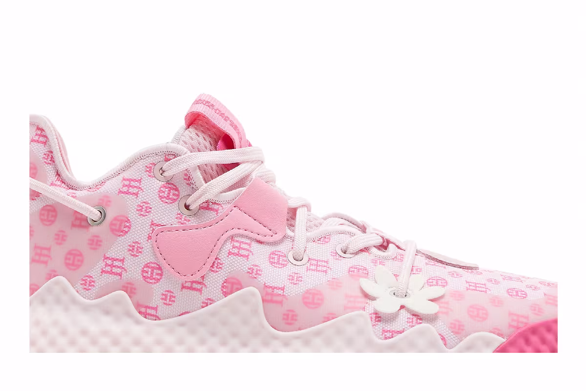 adidas Harden Vol. 6 J Clear Pink Monogram, view 3
