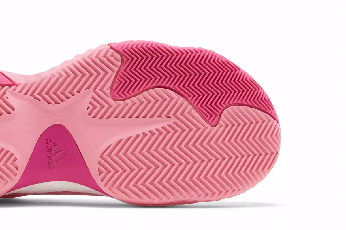 adidas Harden Vol. 6 J Clear Pink Monogram, view 6
