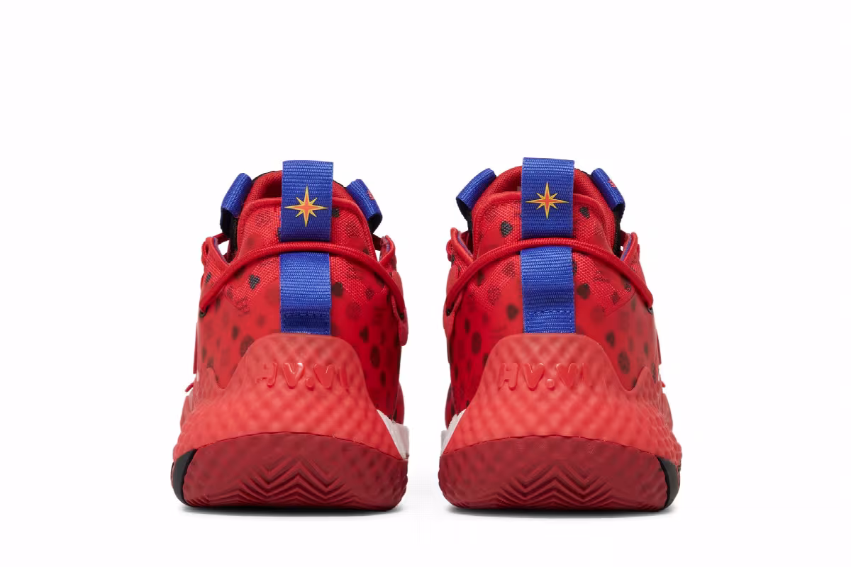 adidas Harden Vol. 6 Vivid Red Monogram, view 7
