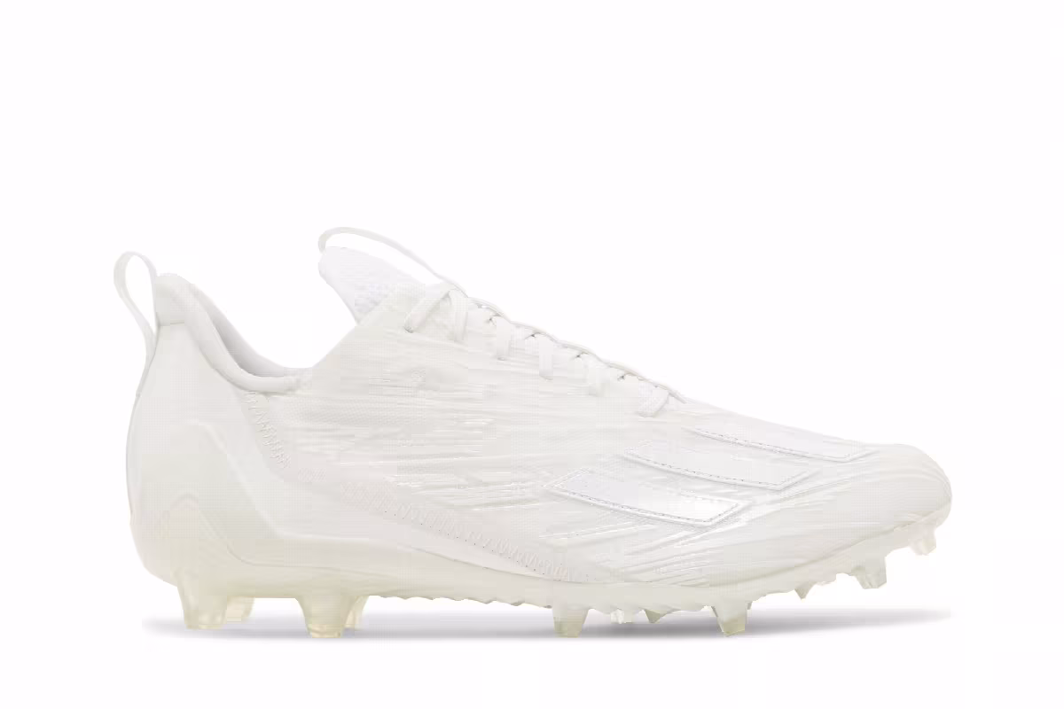 adidas Adizero Cleats Triple White, view 2