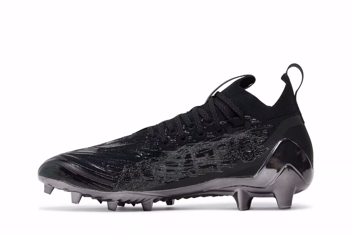 adidas Adizero Primeknit Cleats Black Night Metallic, view 4