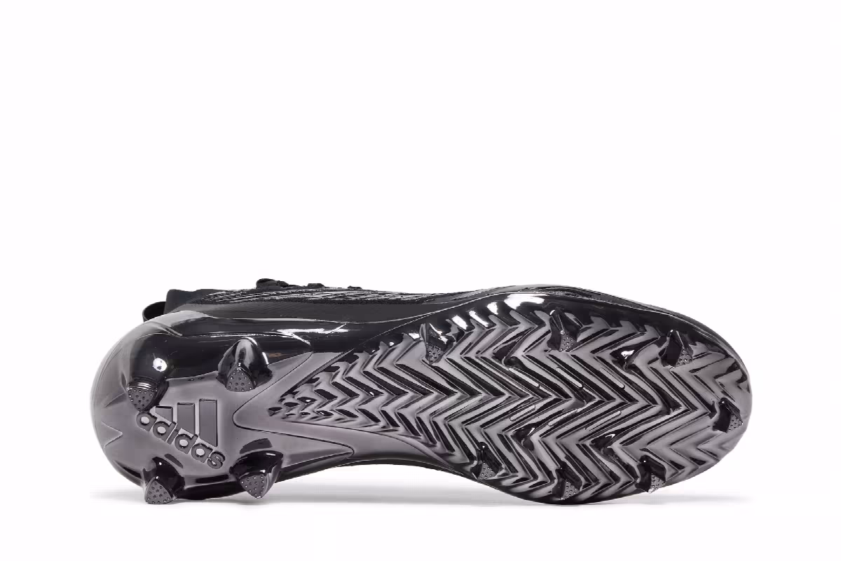 adidas Adizero Primeknit Cleats Black Night Metallic, view 5