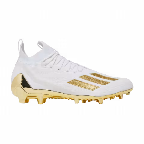 adidas Adizero Cleats Primeknit 'White Gold Metallic'