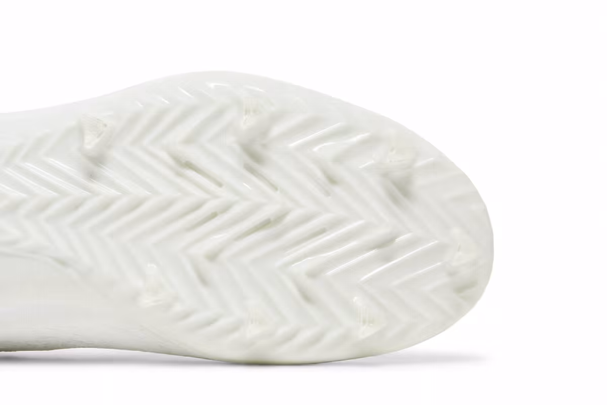 adidas Adizero Primeknit Cleats White Silver Metallic, view 6
