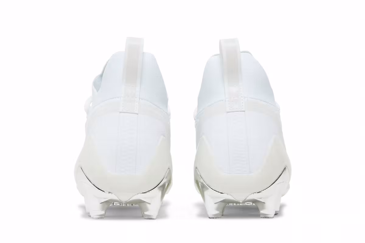 adidas Adizero Primeknit Cleats White Silver Metallic, view 7