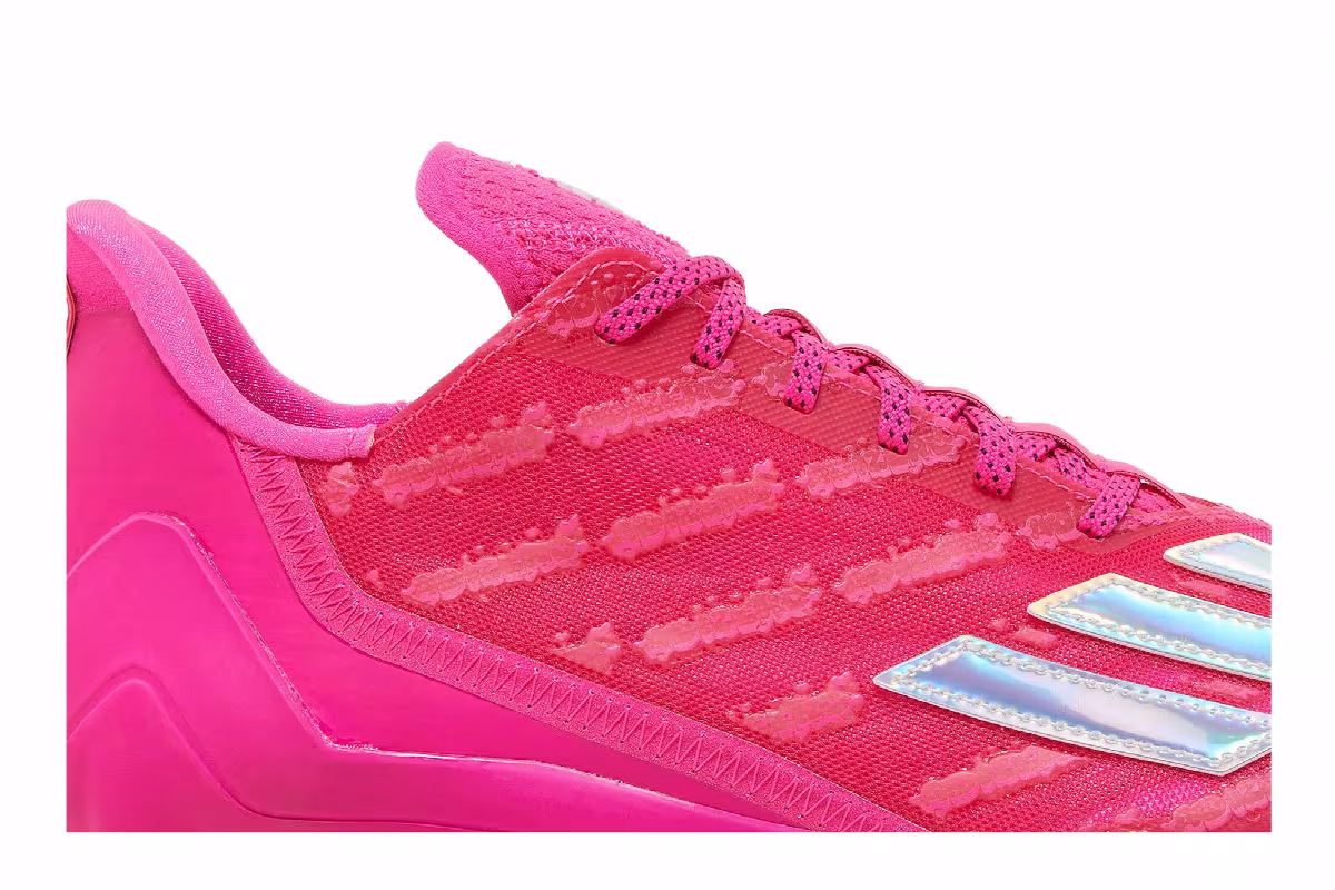 adidas Adizero Cleats Team Shock Pink, view 3