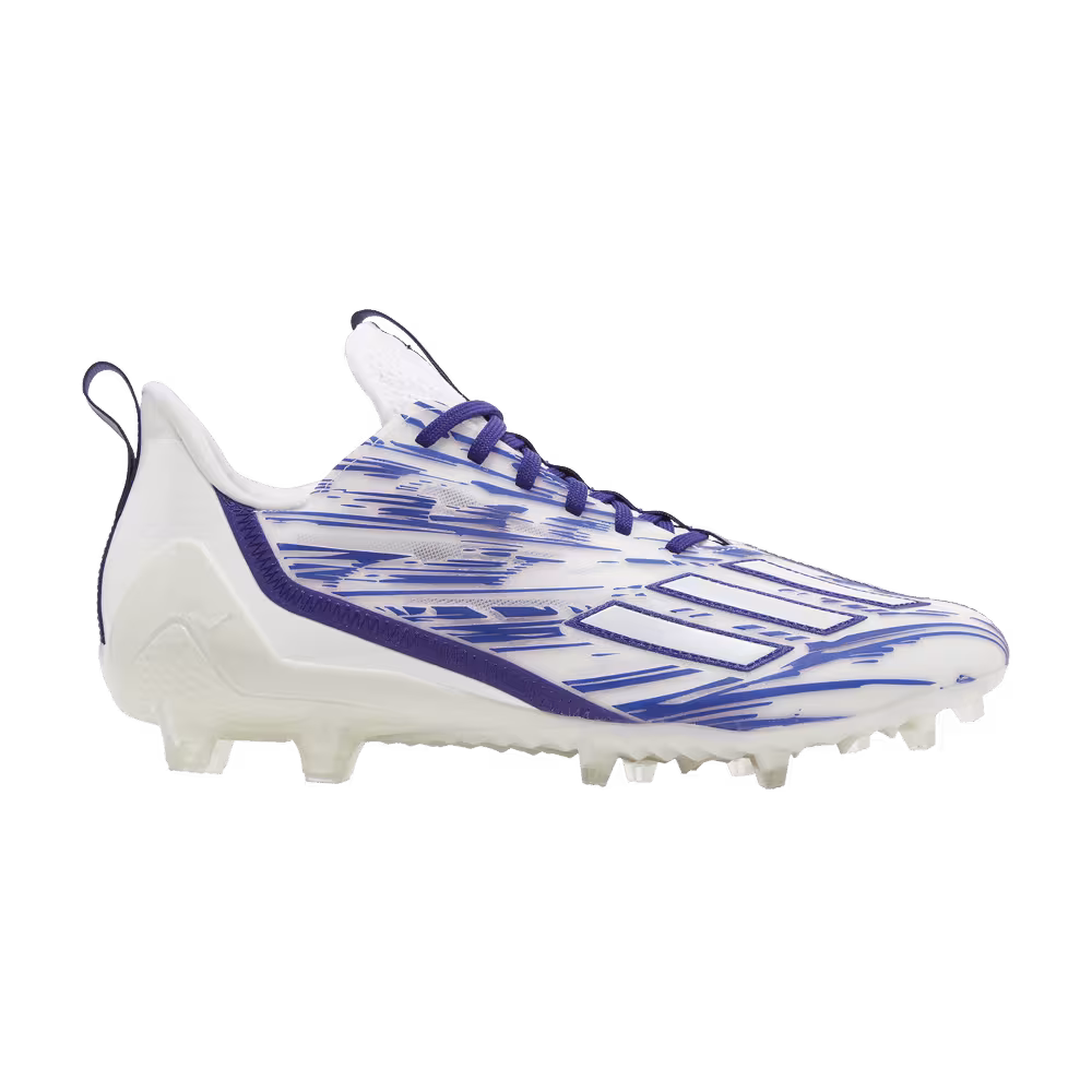 adidas Adizero Cleats White Team College Purple