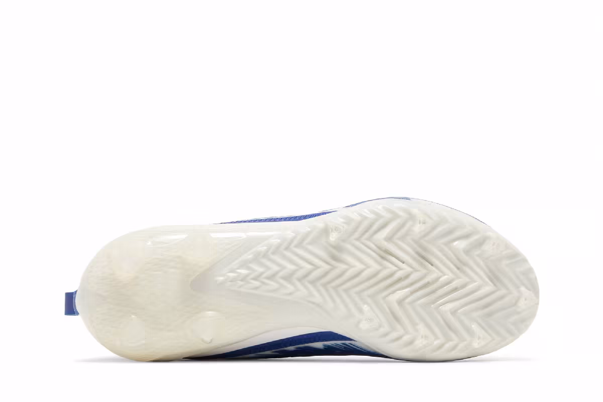 adidas Adizero Cleats White Royal Blue, view 5