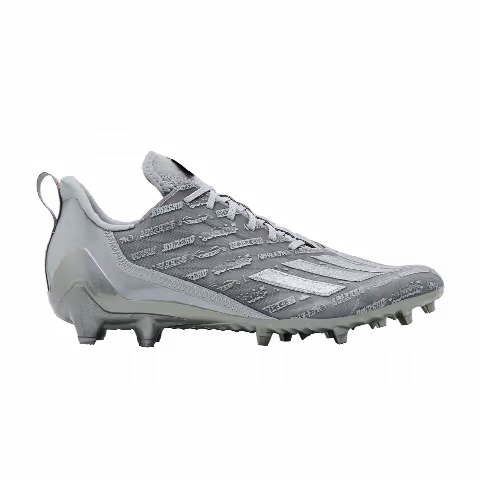 adidas Adizero Cleats 'Grey Silver Metallic'