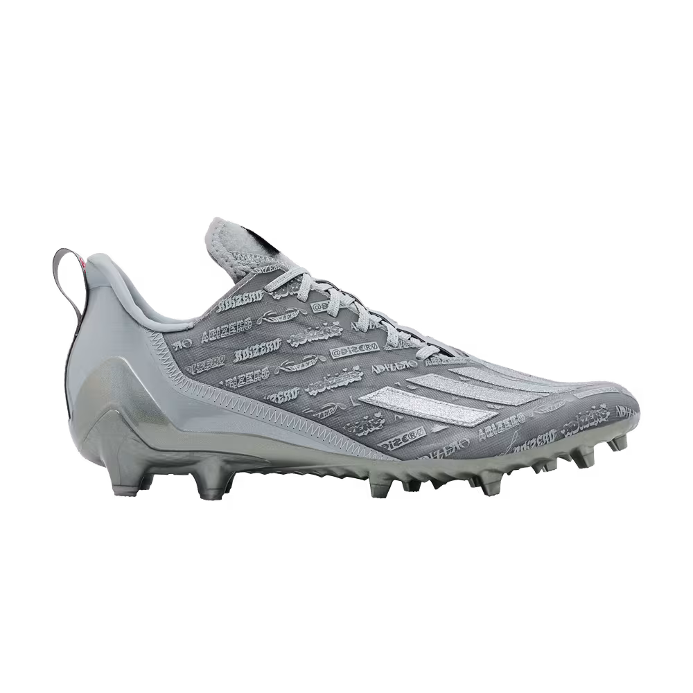 adidas Adizero Cleats Grey Silver Metallic