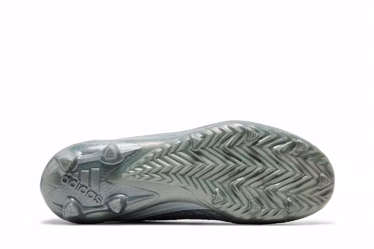 adidas Adizero Cleats Grey Silver Metallic, view 5