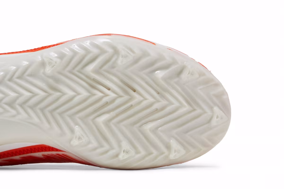 adidas Adizero Cleats White Team Orange, view 6
