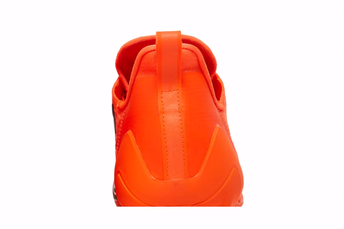 adidas Adizero Cleats Team Solar Orange Silver Metallic, view 8
