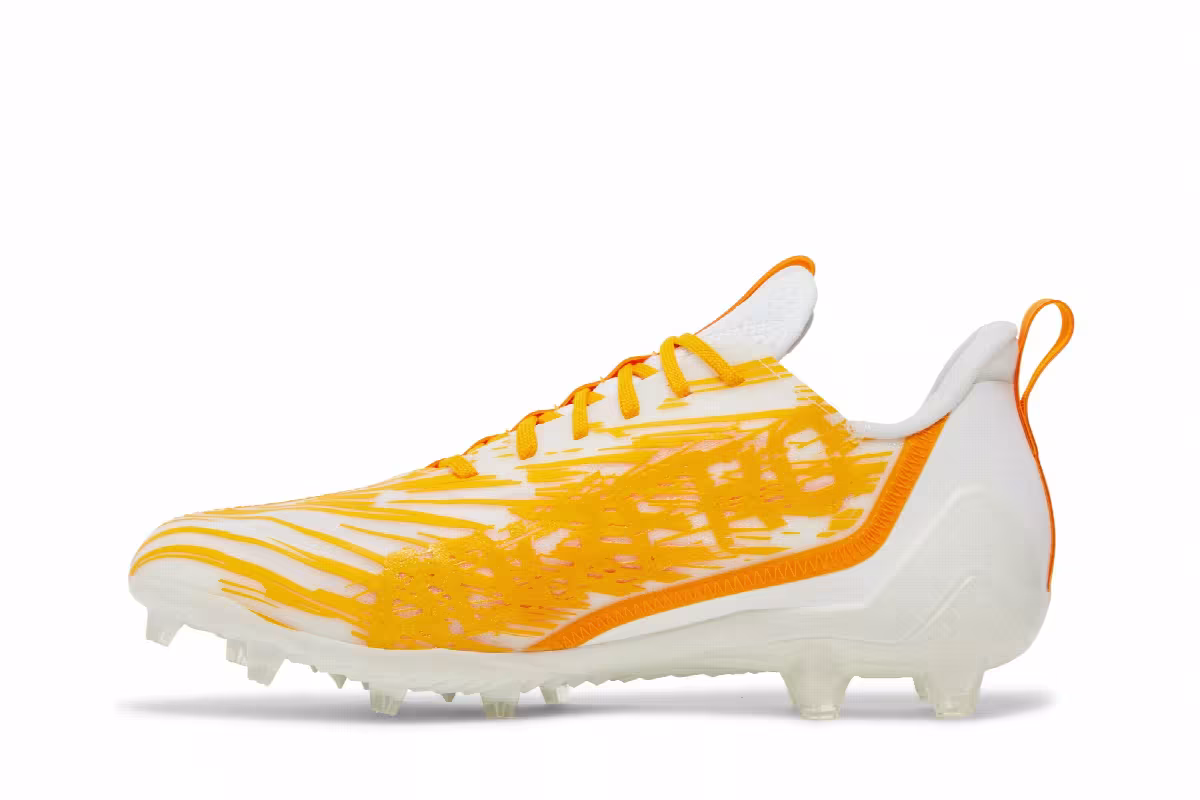 adidas Adizero Cleats White Team College Gold, view 4