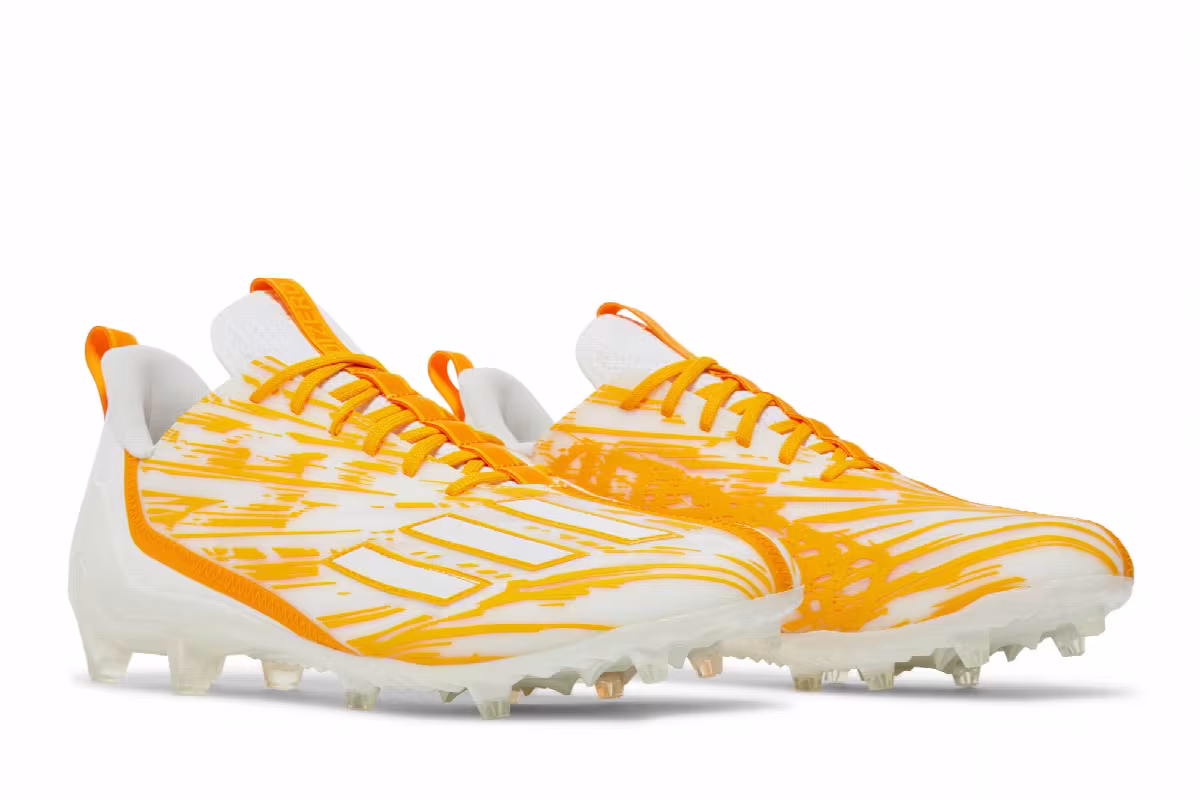 adidas Adizero Cleats White Team College Gold, view 9