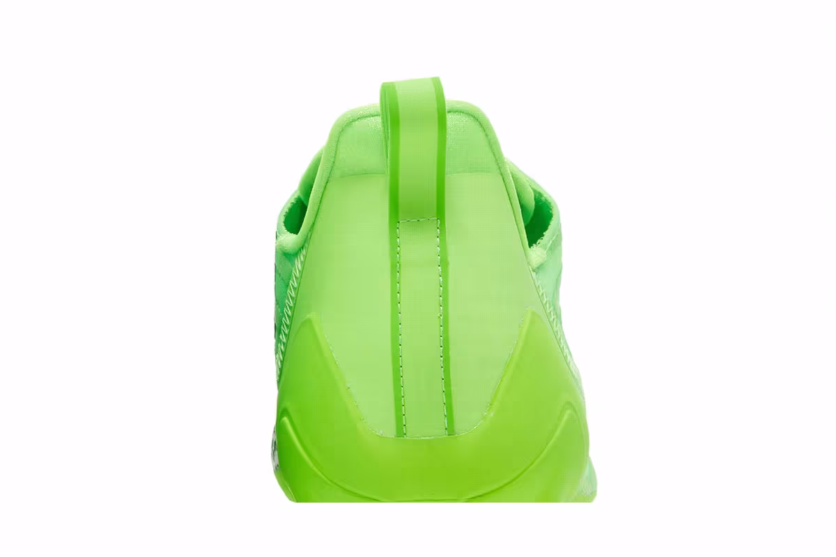 adidas Adizero Cleats Team Solar Green Silver Metallic, view 8