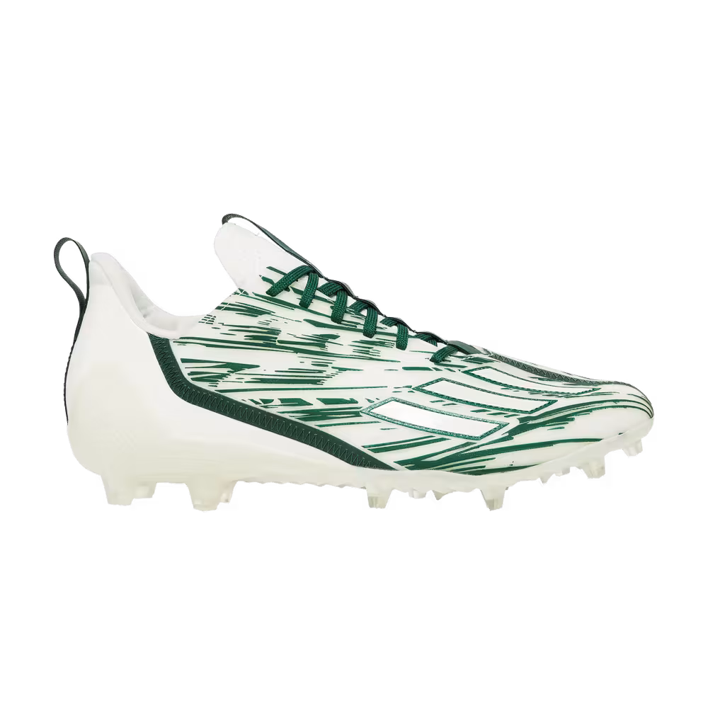 adidas Adizero Cleats White Dark Green