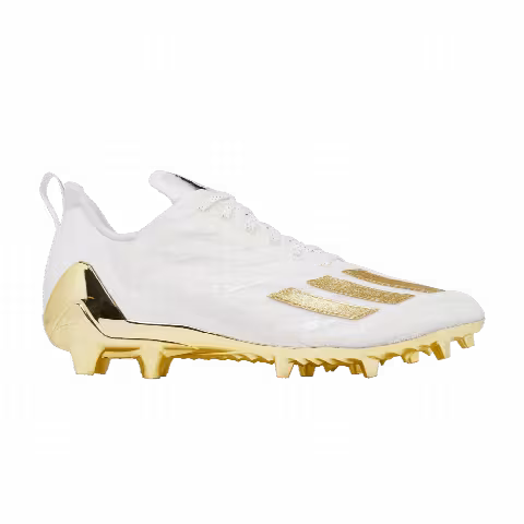 adidas Adizero Cleats 'White Gold Metallic'