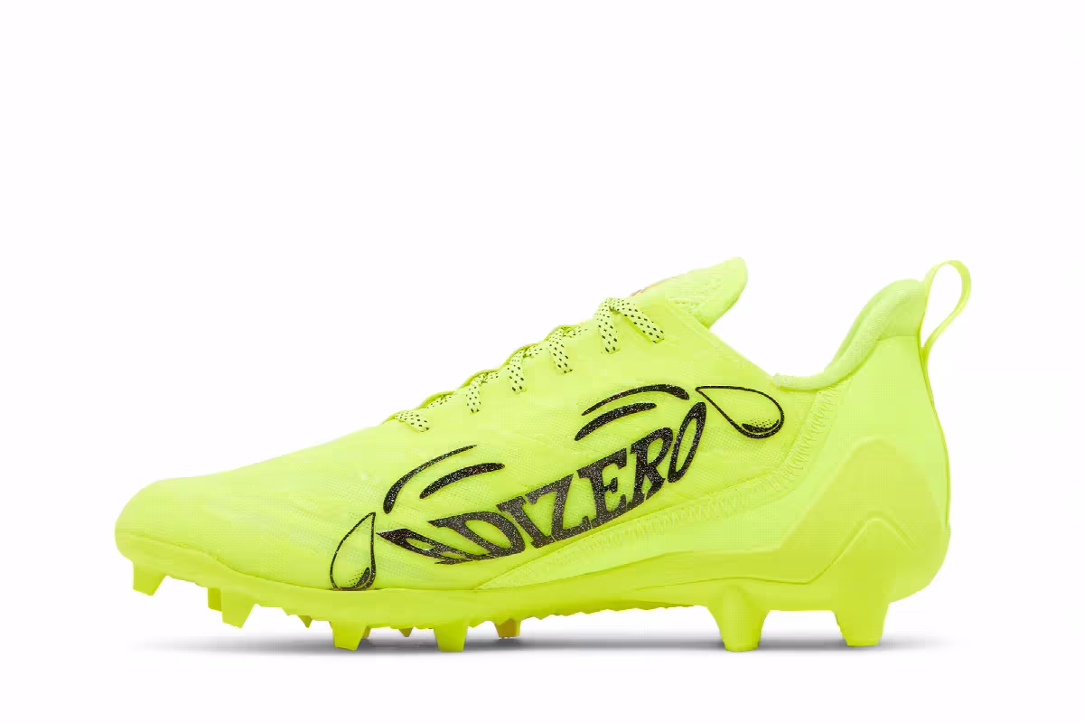 adidas Adizero Cleats Team Solar Yellow, view 4