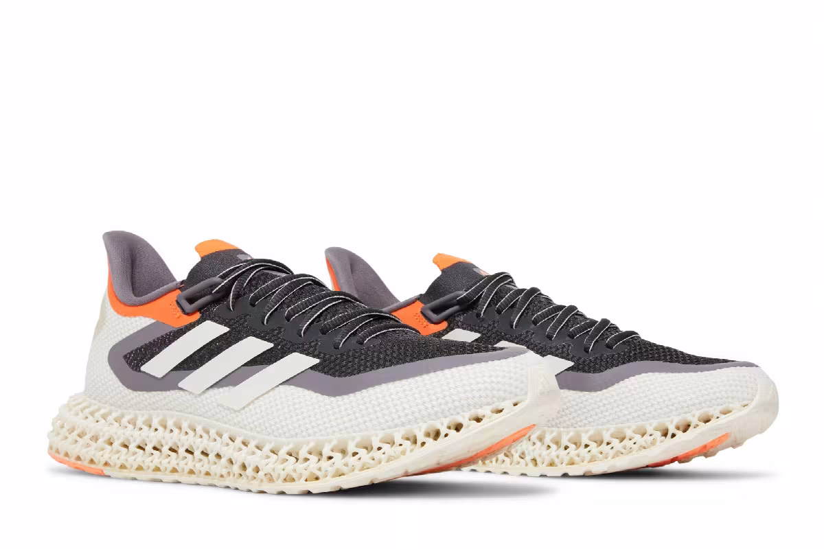 adidas 4DFWD 2 Carbon Cloud White, view 9