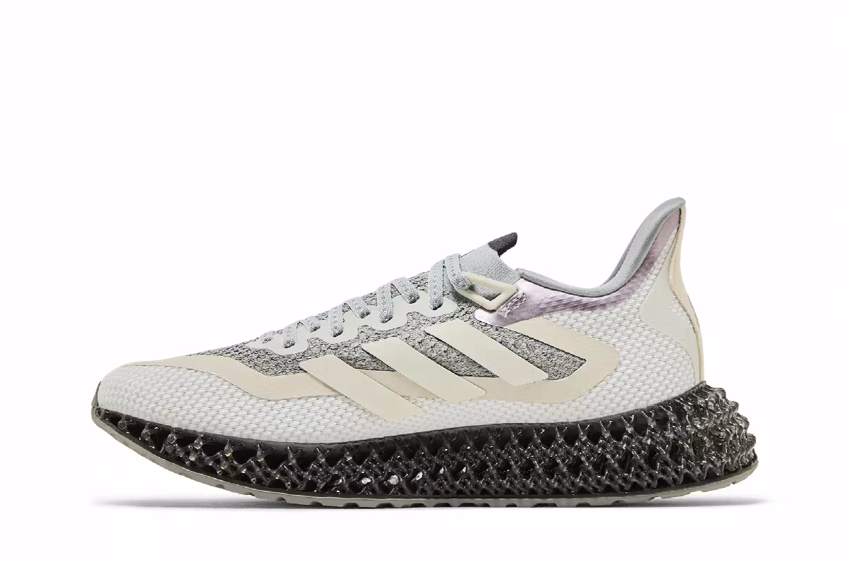 Adidas Women's 4DFWD 2 Halo Silver Matte Purple, view 4