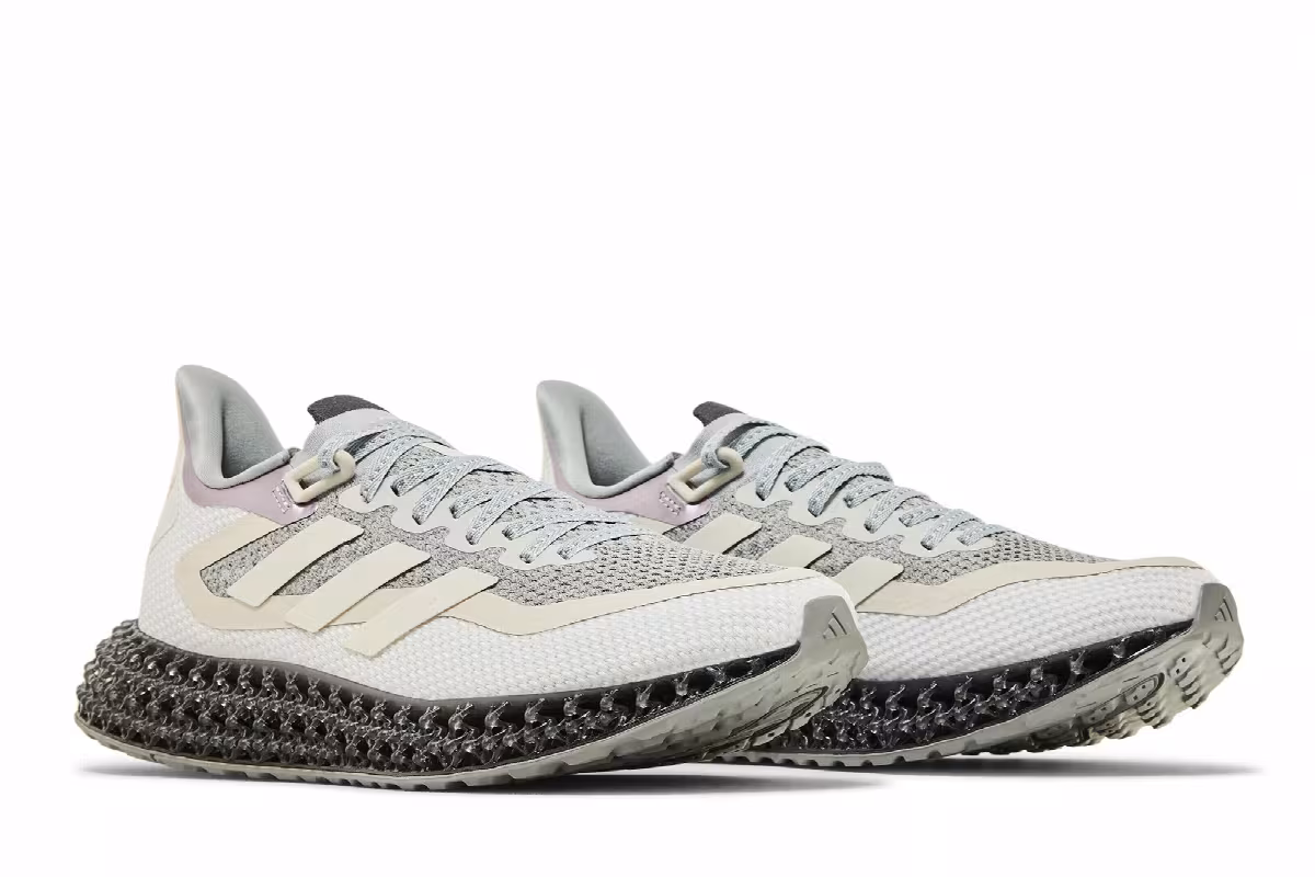 Adidas Women's 4DFWD 2 Halo Silver Matte Purple, view 9