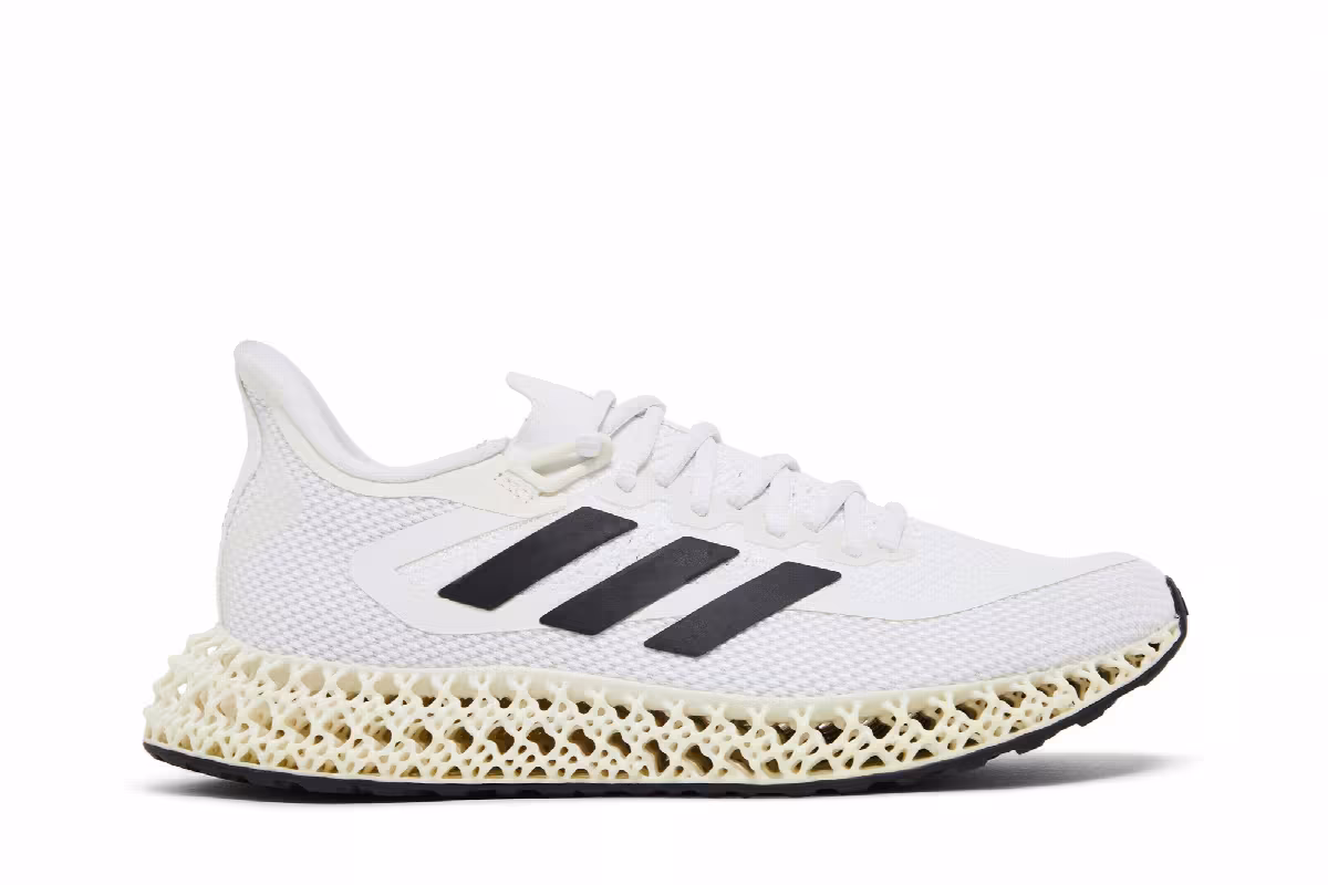 adidas 4DFWD 2 White Black, view 2