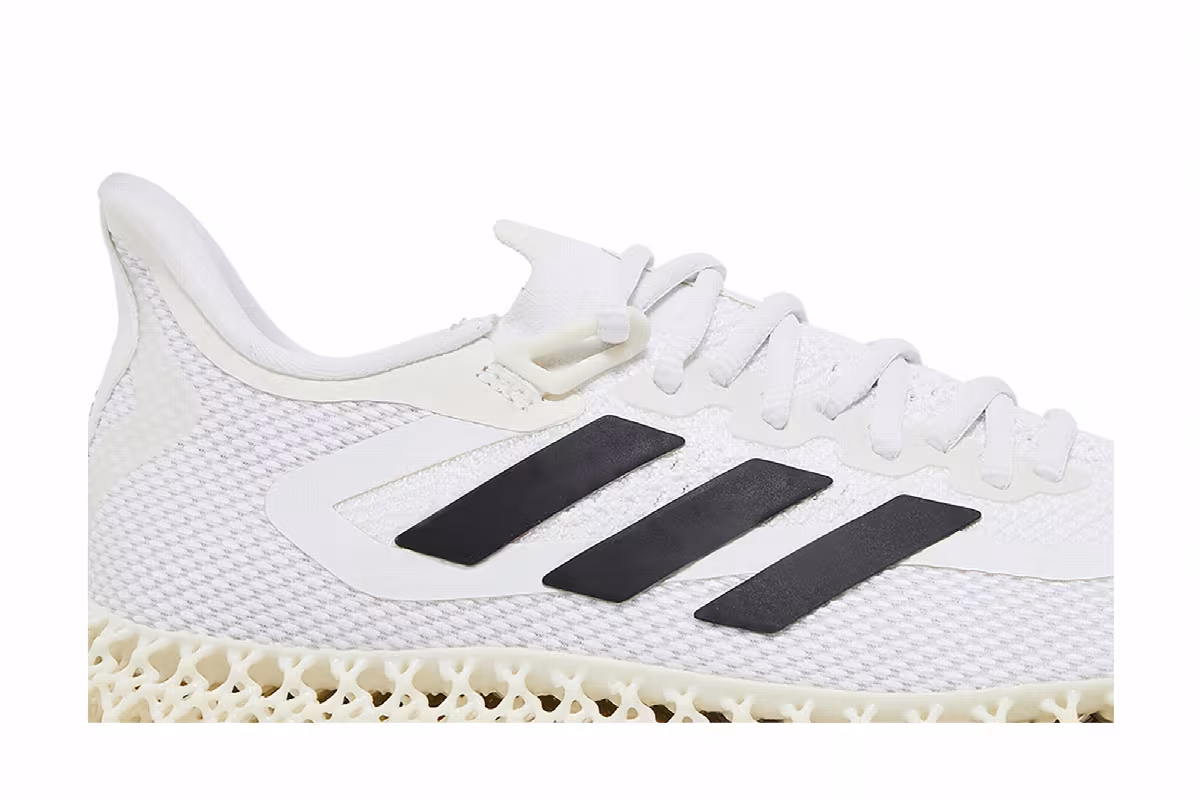 adidas 4DFWD 2 White Black, view 3