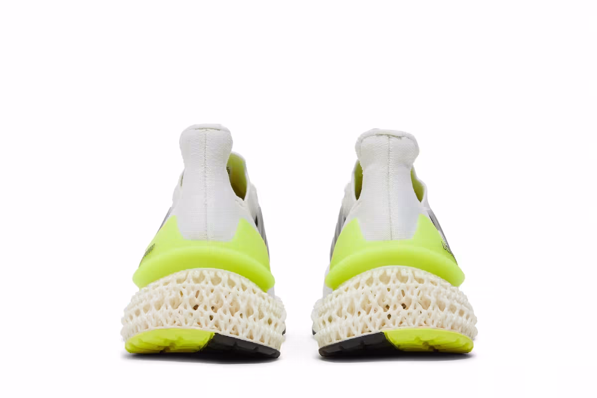 adidas Ultra 4DFWD White Solar Yellow, view 7