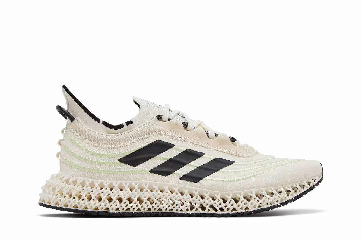 Parley x adidas 4DFWD Off White Almost Lime, view 2