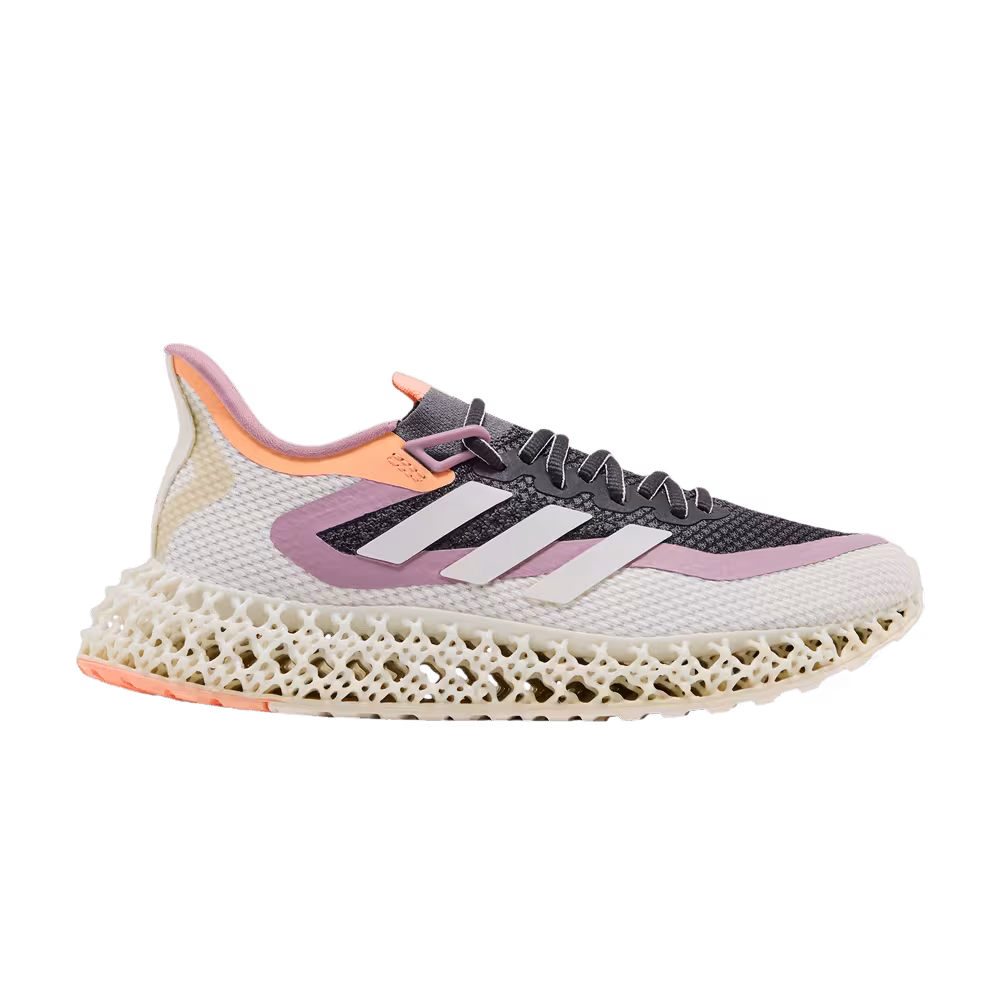 adidas Women's 4DFWD 2 Grey Beam Orange
