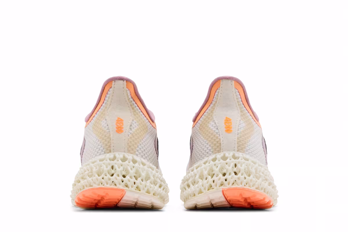 adidas Women's 4DFWD 2 Grey Beam Orange, view 7