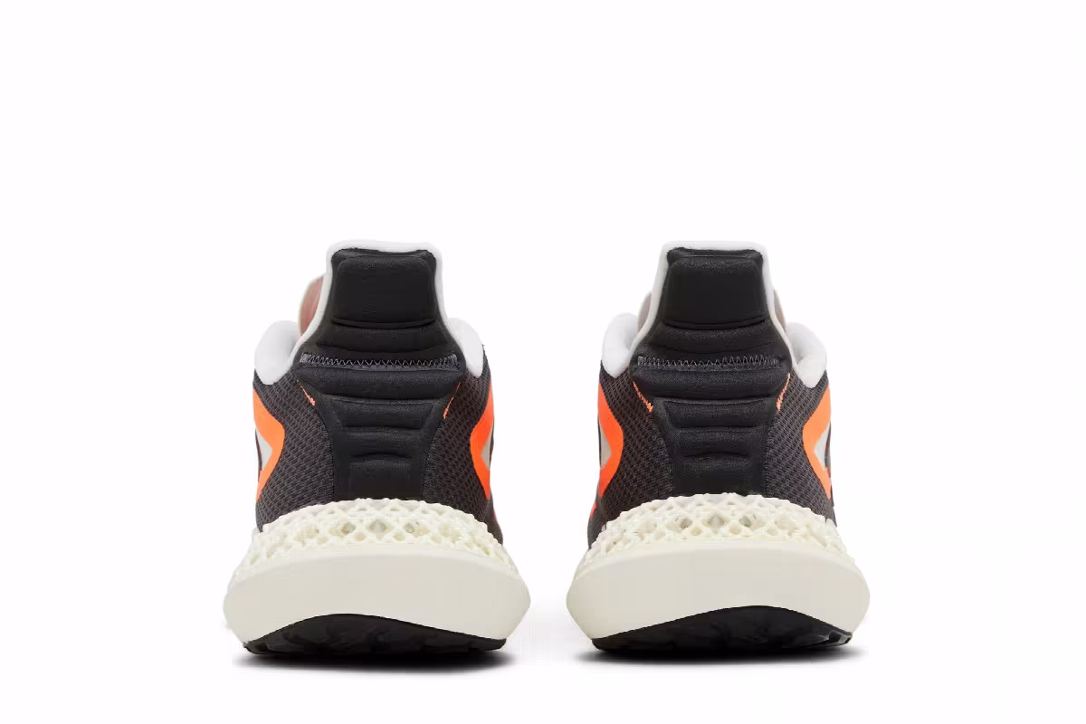 Adidas 4DFWD Pulse 2 Crystal White Solar Orange, view 7