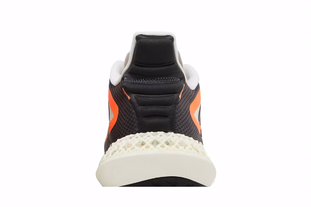 Adidas 4DFWD Pulse 2 Crystal White Solar Orange, view 8